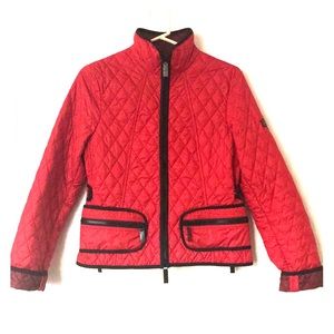 Burberry diamond quilted jacket